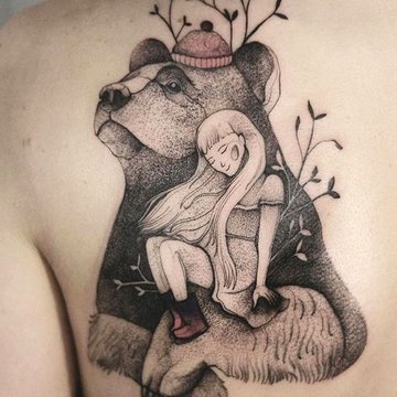 Beer Tatoeage