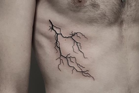 lightning tattoo