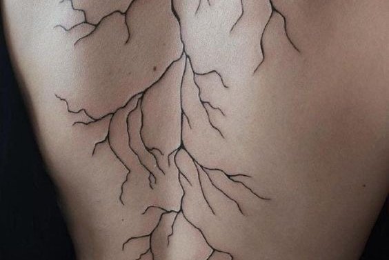 lightning tattoo