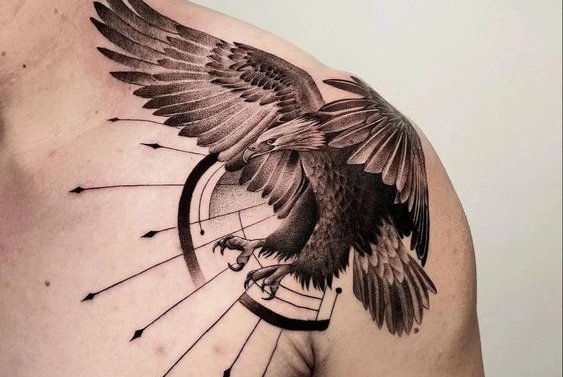 Adelaar tattoo