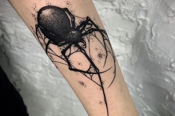 spinnen-tattoo