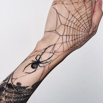 spinnen-tattoo
