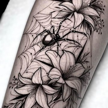 spinnen-tattoo