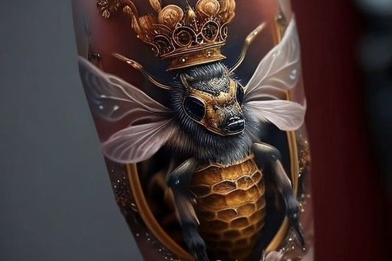bijen tatoeage