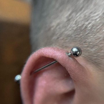 industrial piercing verzorgen