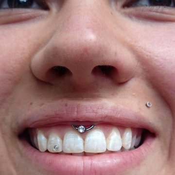 smiley piercing verzorgen