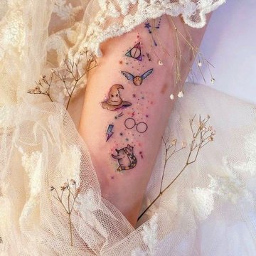Harry Potter tattoo’s