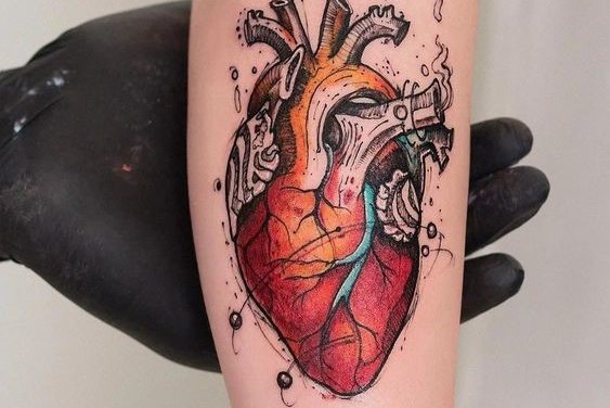 Hart tatoeage