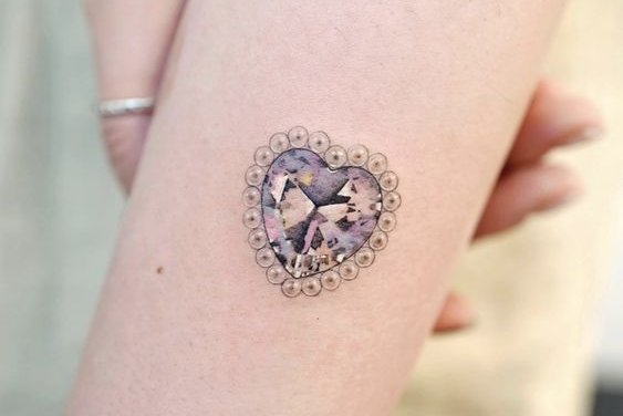 Hart tatoeage