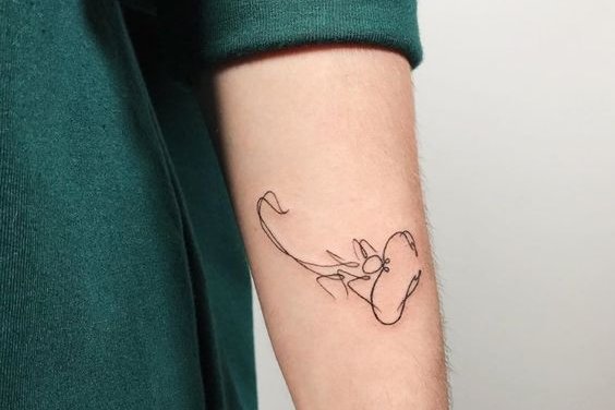 Schorpioen tattoo