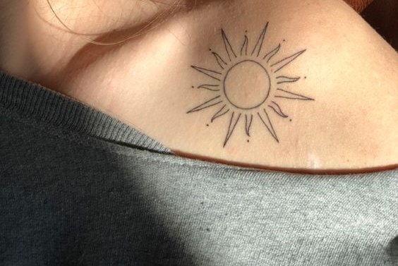 Sun tattoos