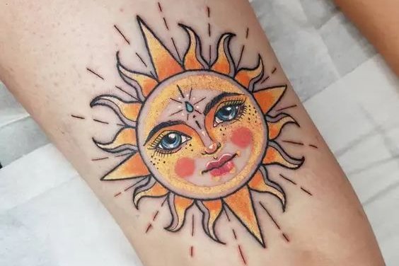 Zon tattoo