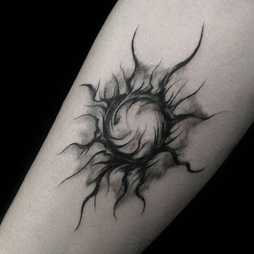 Sun tattoos