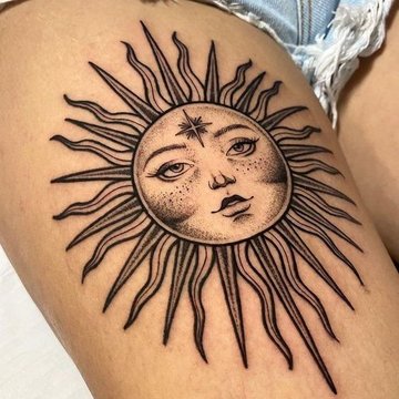 Zon tattoo
