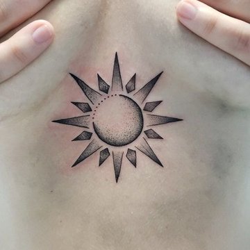 Sun tattoos