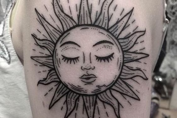 Sun tattoos