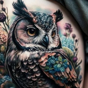 Uil tattoo