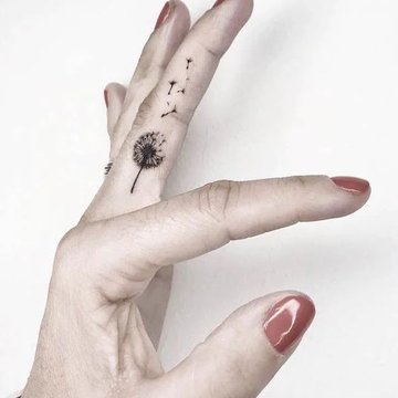 Tattoo op de vingers