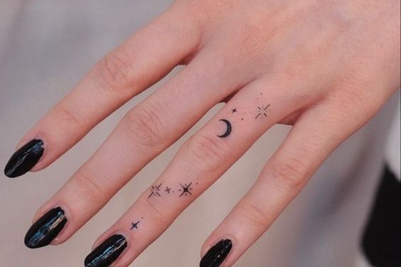 Finger tattoo