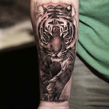Tattoo Tijger