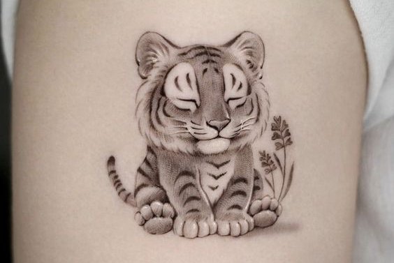 Tattoo Tijger