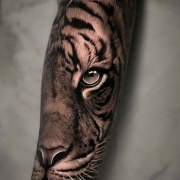 Tattoo Tijger