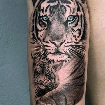 Tattoo Tijger