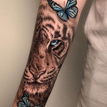 Tattoo Tijger