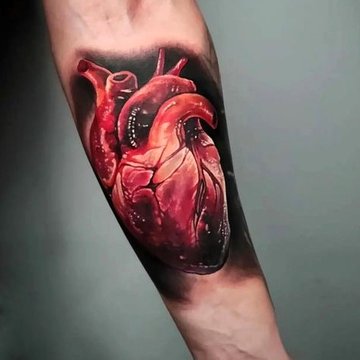 Hart tatoeage