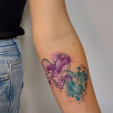 Hart tatoeage