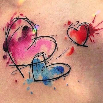 Hart tatoeage