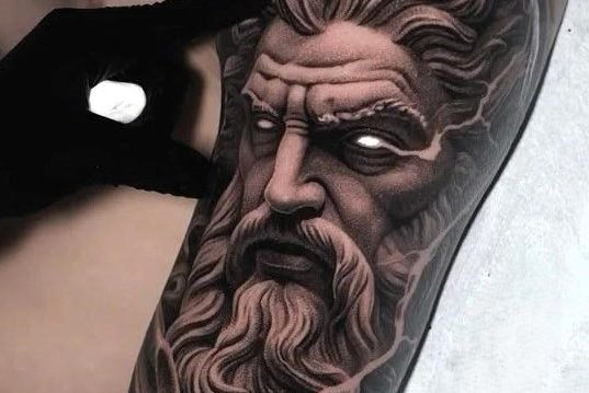 Zeus tattoo