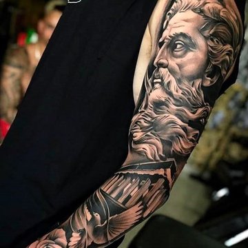 Zeus tattoo
