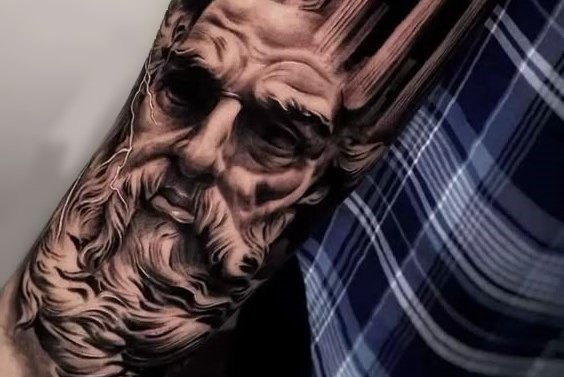 Zeus tattoo