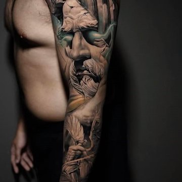 Zeus tattoo