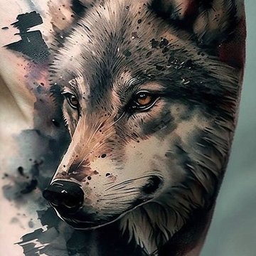 Wolf Tatoeage