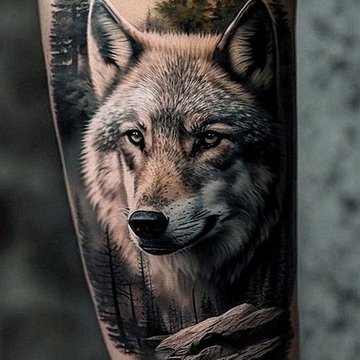Wolf Tatoeage