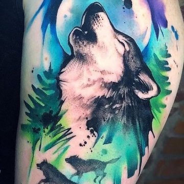 Wolf Tatoeage