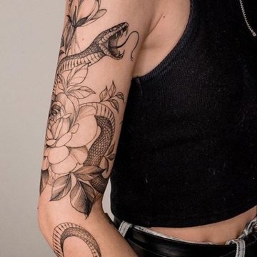 Slang tatoeage