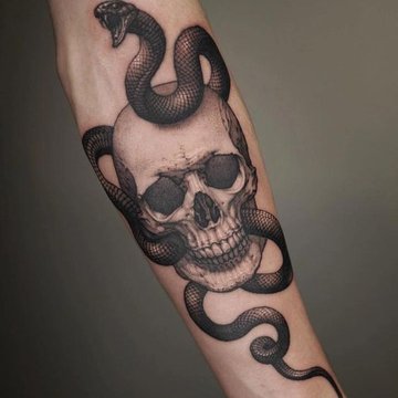 Slang tatoeage