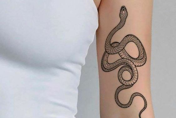 Slang tatoeage