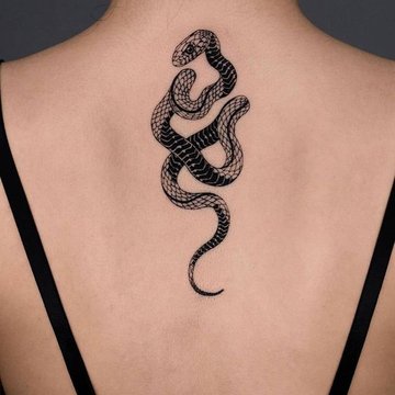 Slang tatoeage